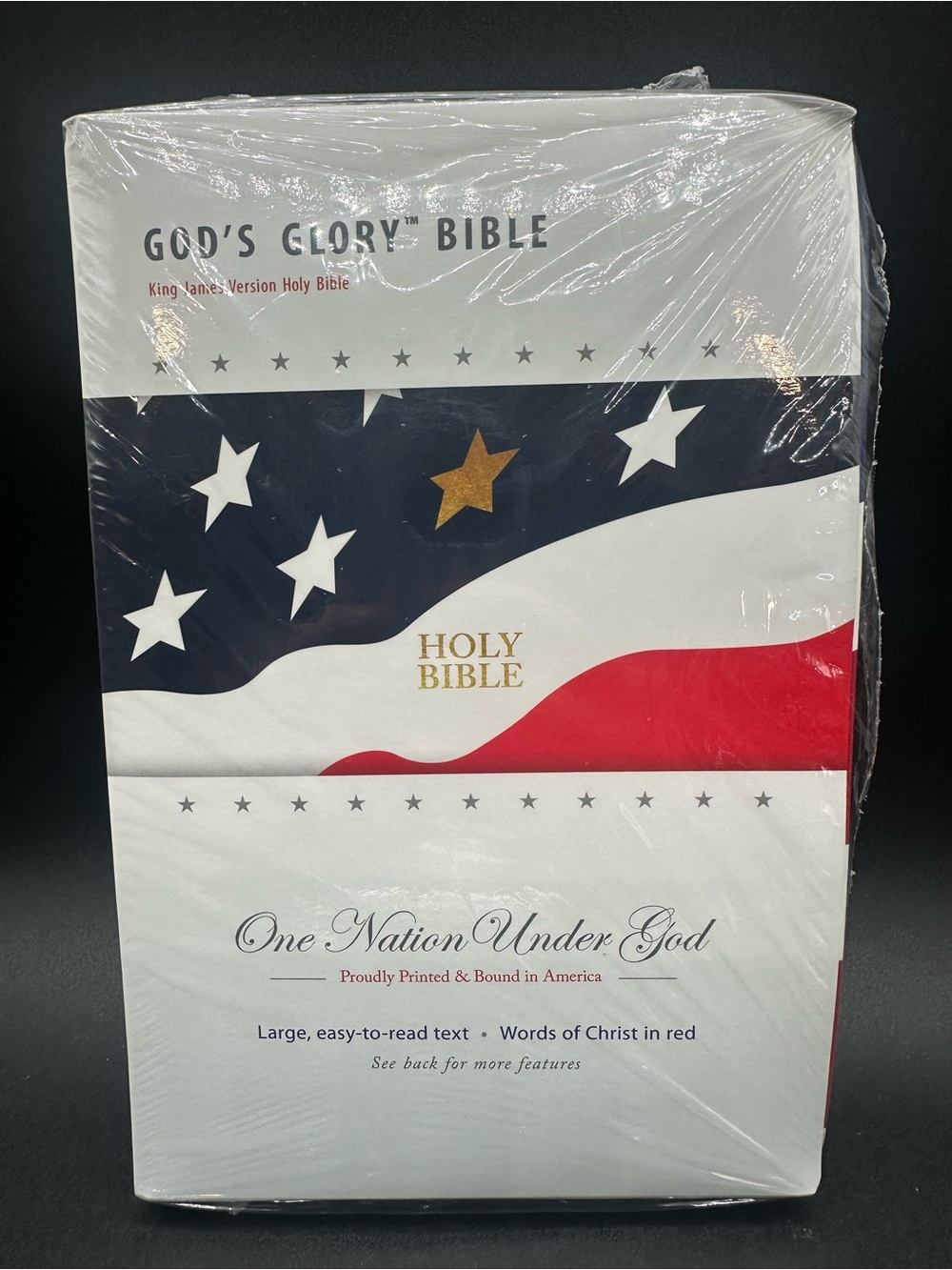God's Glory Bible - King James Version Holy Bible - Brand New in Shrink Wrap